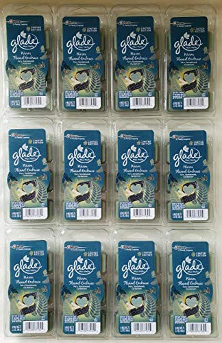 72 Glade Warm Flannel Embrace Wax Melts 12 Packages  Fern Sandalwood Cardamom