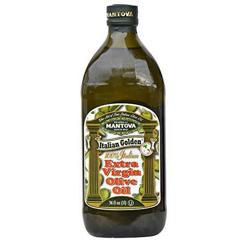 Mantova Extra Virgin Golden Italian Olive Oil 68 Ounce Pack of 2 Mantova Extra Virgin Golden Italian Olive Oil 68 Ounce Pack of 2