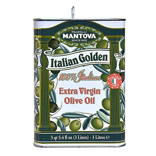 Mantova Italian Golden Extra Virgin Olive Oil 102 oz Authentic Italian EVOO ColdPressed 100 Italian Grown Olives Mantova Italian Golden Extra Virgin Olive Oil 102 oz Authentic Italian EVOO ColdPressed 100 Italian Grown Olives