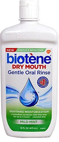 Biotene Moisturizing Oral Rinse Mild Mint 16 Ounce Packaging may vary