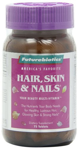 Futurebiotics Hair Skin  Nails Beauty Multivitamin 75 Tablets