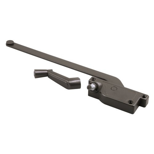 PrimeLine Products H 3527 Wood 9Inch Square Type Right Hand Casement Operator Bronze