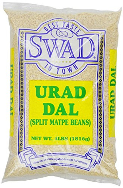 Swad Urad Dal Matpe Beans Split 4 Pound Swad Urad Dal Matpe Beans Split 4 Pound
