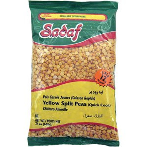 Sadaf Yellow Split Peas 24 Oz Quick Cook