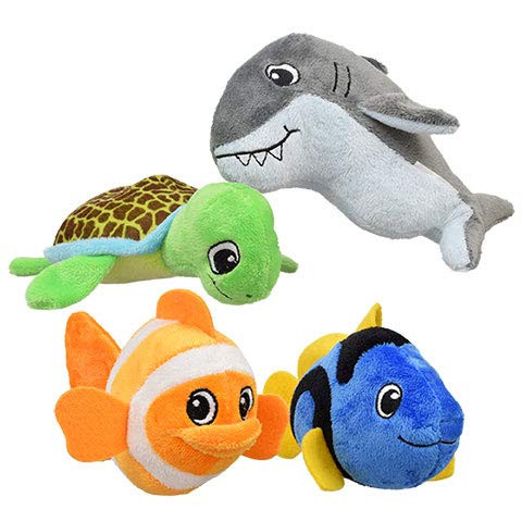 FUZZY FRIENDS PLUSH SEA ANIMALS