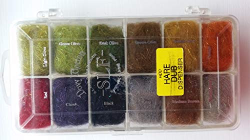 Wapsi Fly Tying Dubbing Dispenser SLF Davy Wottons Prism Bug Dub Dubbing