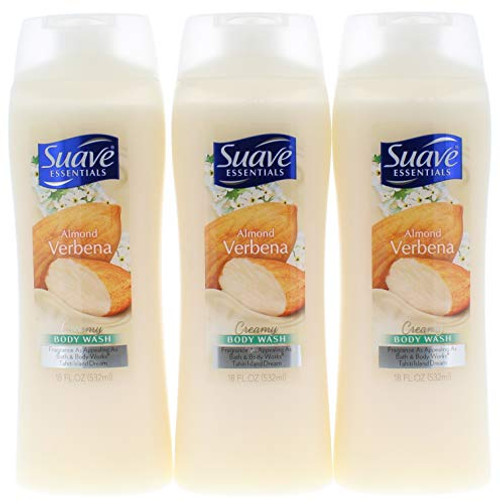 3 Pk Suave Essentials Verbena Body Wash Creamy Almond 18 Fl Oz 54 Fl Oz Total 3 Pk Suave Essentials Verbena Body Wash Creamy Almond 18 Fl Oz 54 Fl Oz Total