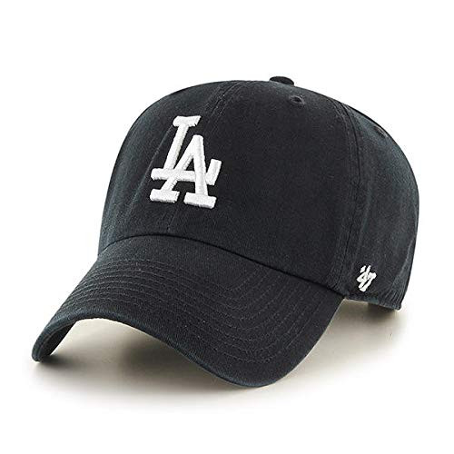 47 Brand Los Angeles LA Dodgers Clean Up MLB Dad Hat Cap BlackWhite 47 Brand Los Angeles LA Dodgers Clean Up MLB Dad Hat Cap BlackWhite