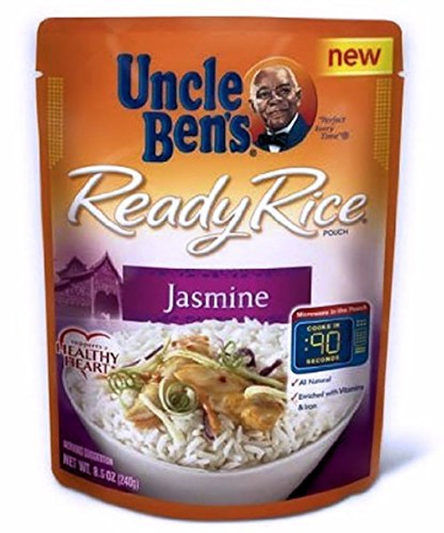 Uncle Bens Ready Rice Pouch Jasmine  6 Pack Bundle