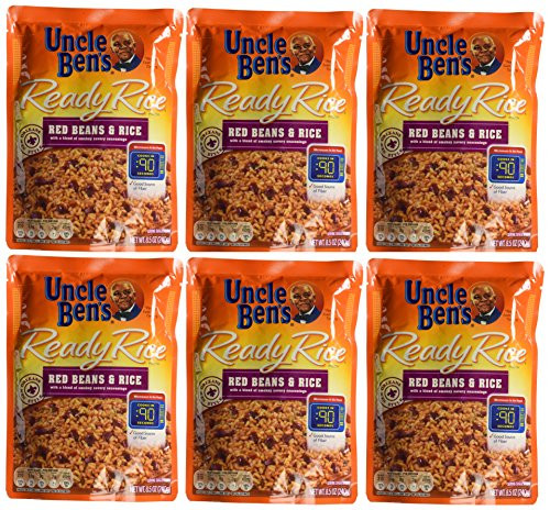 Uncle Bens Ready Rice Red Beans  Rice 85oz Pack of 6