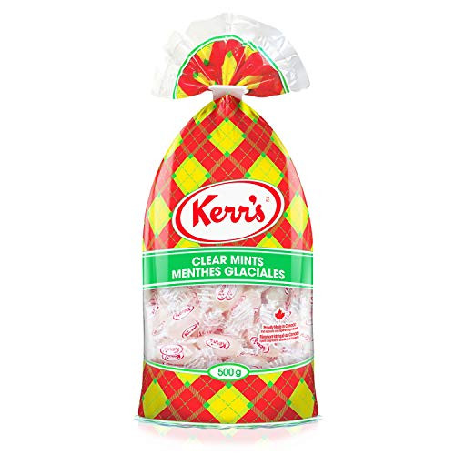 Kerrs Clear Mints  500 gram bag  Imported from Canada