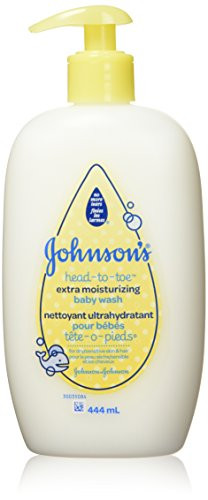 JOHNSONS HEADTOTOE extra moisturizing baby wash 444ml