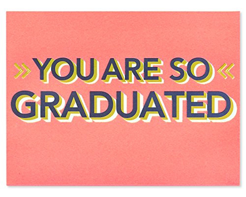 American Greetings Graduation Card So Graduated