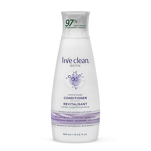 Live Clean Biotin Extra Body Conditioner 12 Oz