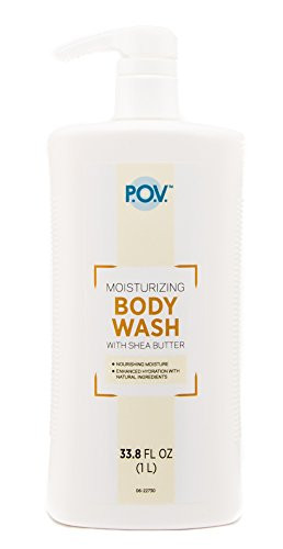 POV Moisturizing Body Wash with Shea Butter 3379 Fl Oz Pack of 3