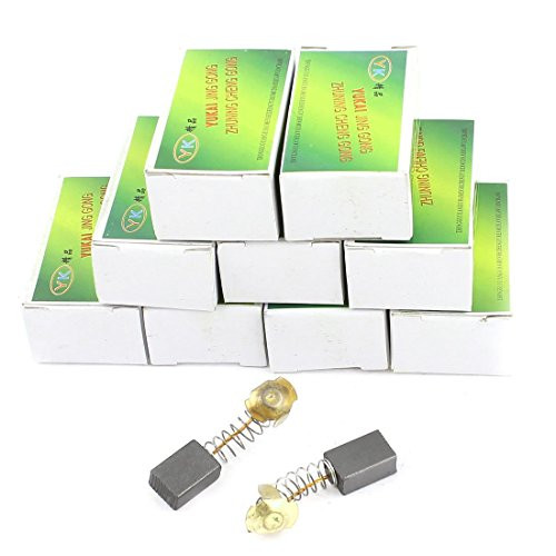 Uxcell Electric Drill Motor Carbon Brushes, 16mm x 11mm x 7mm, 10 Pairs Uxcell Electric Drill Motor Carbon Brushes, 16mm x 11mm x 7mm, 10 Pairs