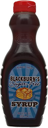 Blackburns Sugar Free Pancake  Waffle Syrup 12 Oz Pack of 3