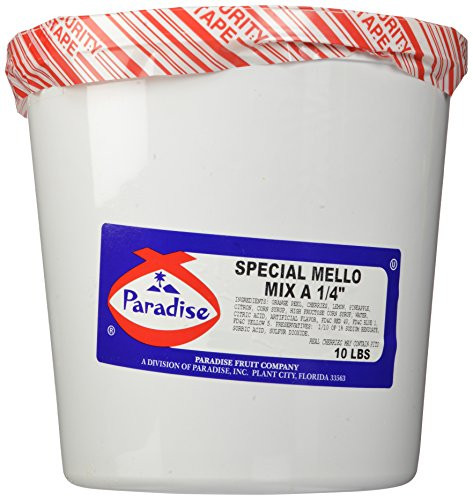Paradise Special Mello Mix 14 Inch 10 Pound Tub