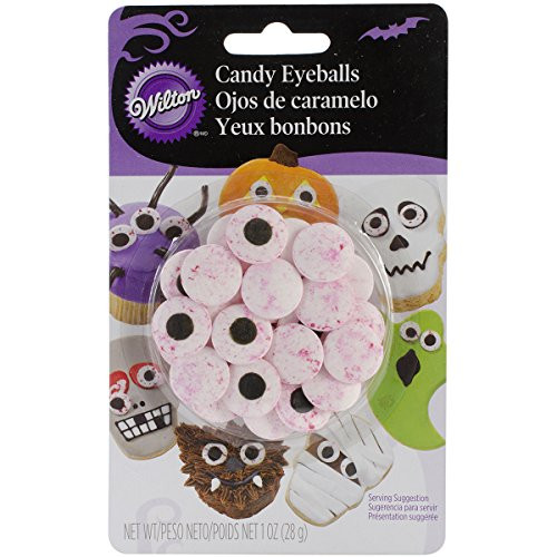 Wilton 7100167 Red Vein Candy Eyeballs
