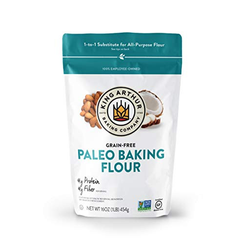 King Arthur Flour Paleo Flour Gluten Free Certified Non Gmo Certified 1to1 All Purpose Flour Substitute 16 Oz King Arthur Flour Paleo Flour Gluten Free Certified Non Gmo Certified 1to1 All Purpose Flour Substitute 16 Oz