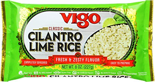 Vigo Cilantro Lime Rice 8 Ounce Pack of 12