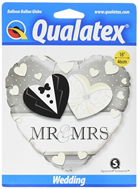 PIONEER BALLOON COMPANY Mrs Wedding Foil Balloon 18 Multicolor PIONEER BALLOON COMPANY Mrs Wedding Foil Balloon 18 Multicolor