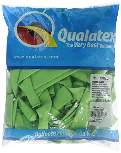 Qualatex 646Q Large Twisting Balloons Lime Green  Pack of 50