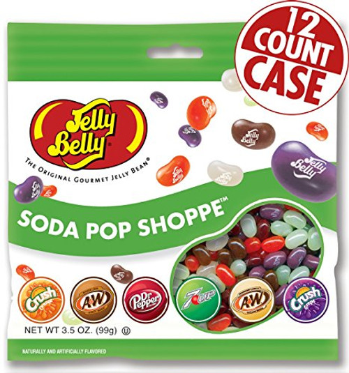 Jelly Belly Soda Pop Shoppereg; Jelly Beans 35 oz 12 Count Case Official Genuine Straight from the Source Jelly Belly Soda Pop Shoppereg; Jelly Beans 35 oz 12 Count Case Official Genuine Straight from the Source
