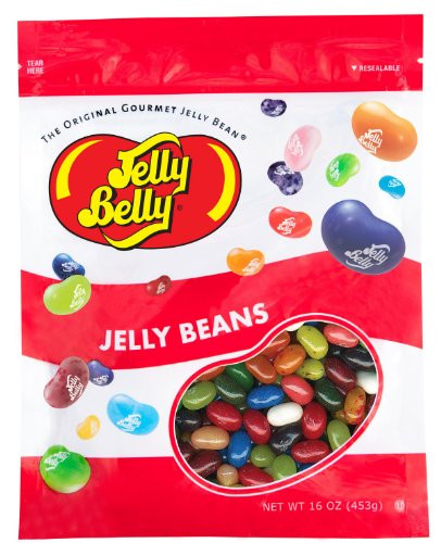 Jelly Belly Fruit Bowl 16 Flavors Jelly Beans  1 Pound 16 Ounces Resealable Bag  Genuine Official Straight from the Source