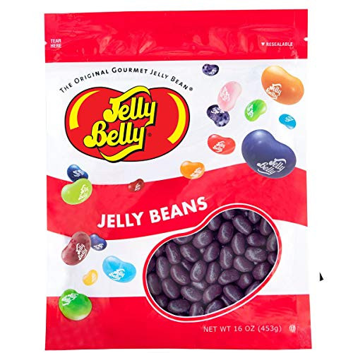 Jelly Belly Jewel Grape Soda Jelly Beans  1 Pound 16 Ounces Resealable Bag  Genuine Official Straight from the Source