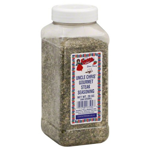 Bolners Fiesta Uncle Chris Gourmet Steak Seasoning 20Ounce