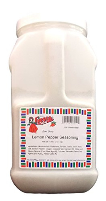 Bolners Fiesta Extra Fancy Lemon Pepper Seasoning 5 Lb Bolners Fiesta Extra Fancy Lemon Pepper Seasoning 5 Lb