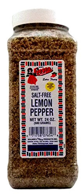 Bolners Fiesta Extra Fancy SaltFree Lemon Pepper 24 Oz Bolners Fiesta Extra Fancy SaltFree Lemon Pepper 24 Oz