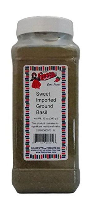 Bolners Fiesta Extra Fancy Sweet Imported Ground Basil 12 Oz Bolners Fiesta Extra Fancy Sweet Imported Ground Basil 12 Oz