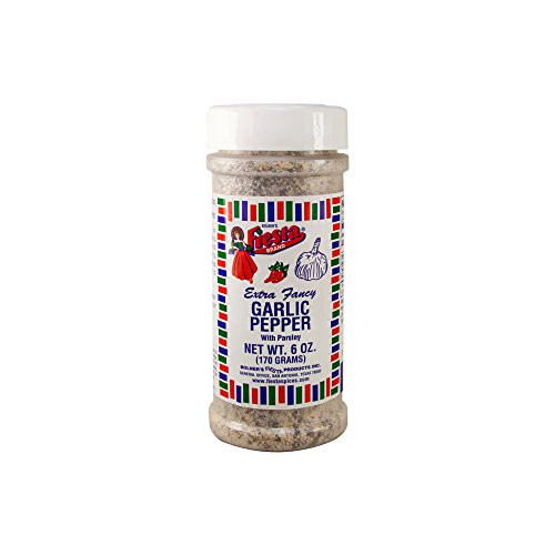 Bolners Fiesta Extra Fancy Garlic Pepper Blend 6oz Bolners Fiesta Extra Fancy Garlic Pepper Blend 6oz