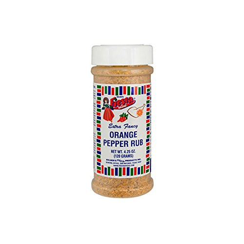 Bolners Fiesta Extra Fancy Orange Pepper Rub 425oz Bolners Fiesta Extra Fancy Orange Pepper Rub 425oz