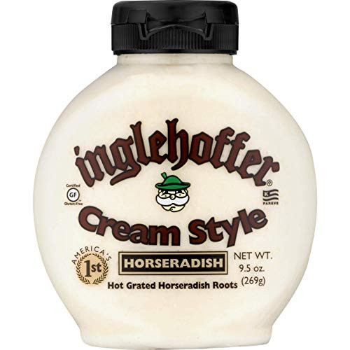 Inglehoffer Cream Style Horseradish 95Ounce Squeezable Bottles Pack of 2
