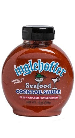 Inglehoffer Seafood Cocktail Sauce with Fresh Grated Horseradish 10 Ounce Squeeze Bottle