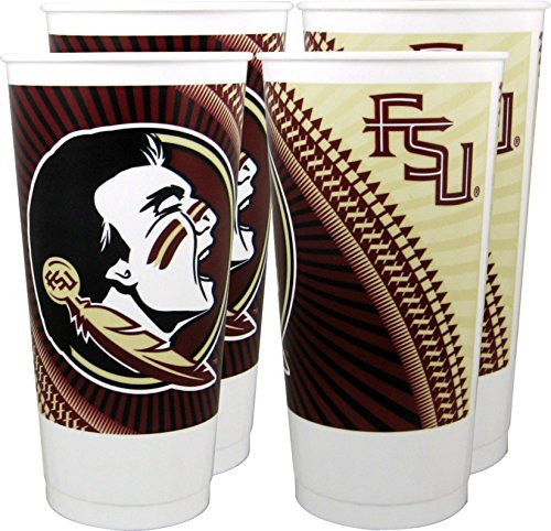 Westrick Florida State Seminoles 24 oz Souvenir Cups  4pkg