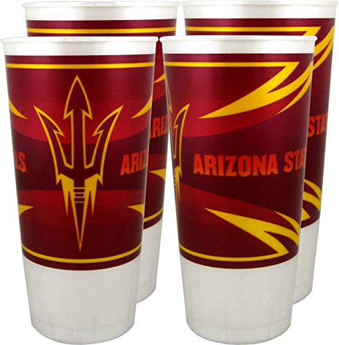 Westrick Arizona State Sun Devils 24 oz Souvenir Cups  4pkg