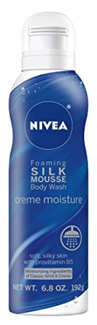 Nivea Creme Moisture Foaming Silk Mousse Body Wash 68 Ounce Nivea Creme Moisture Foaming Silk Mousse Body Wash 68 Ounce