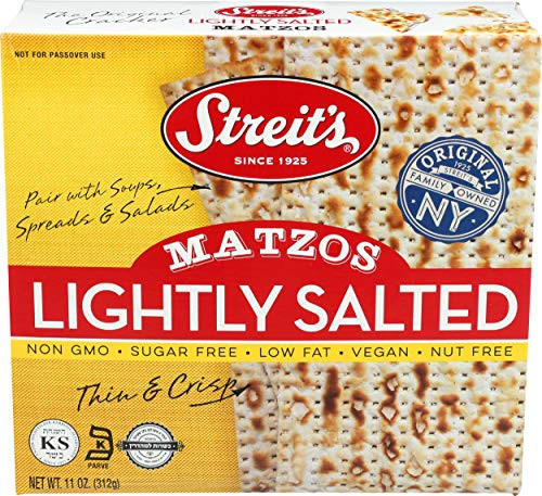 Streits Lightly Salted Matzo 11oz 3 Pack