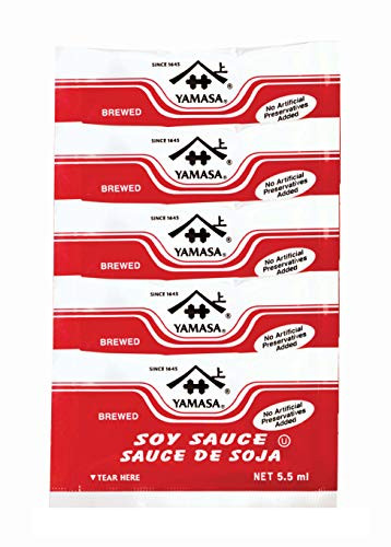 Yamasa Soy Sauce 500 55ml Portion Packs