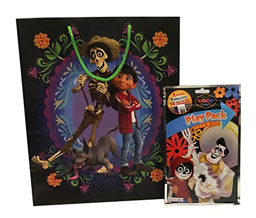 Disney Pixar Coco Gift Bags and Grab and Go Play Packs Set of 8 Gift Bags  8 Play Packs