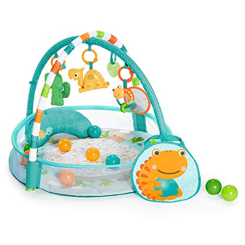 Bright Starts 4in1 Rounds of Fun Activity Gym  Ball Pit Newborn  Blue