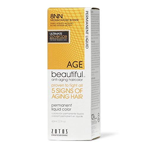 Agebeautiful Liquid 8Nn Medium Intense Blonde 2Ounce