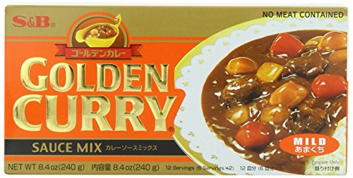 SB Golden Curry Sauce Mix Mild 78Ounce Pack of 5 SB Golden Curry Sauce Mix Mild 78Ounce Pack of 5