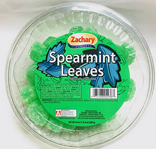 Zachary 24oz Jelly Tubs Spearmint Leaves