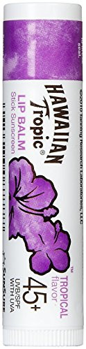 Hawaiian Tropic Tropical Sunscreen Lip Balm SPF 45 014 oz