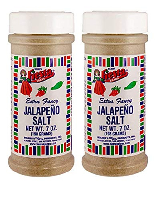 Bolners Fiesta Extra Fancy Jalapeno Salt 7 Ounces Pack of 2 Bolners Fiesta Extra Fancy Jalapeno Salt 7 Ounces Pack of 2